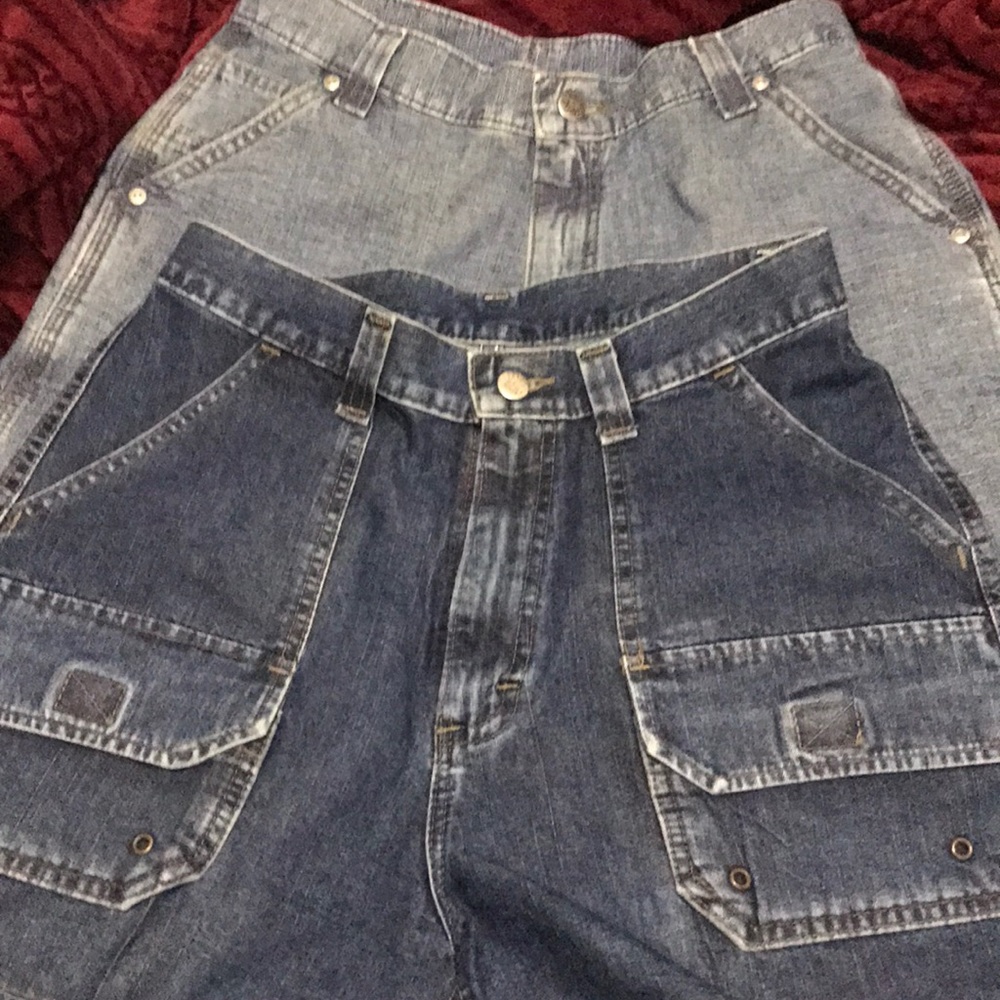 Vintage Lee Riveted Jeans - Size 10 med